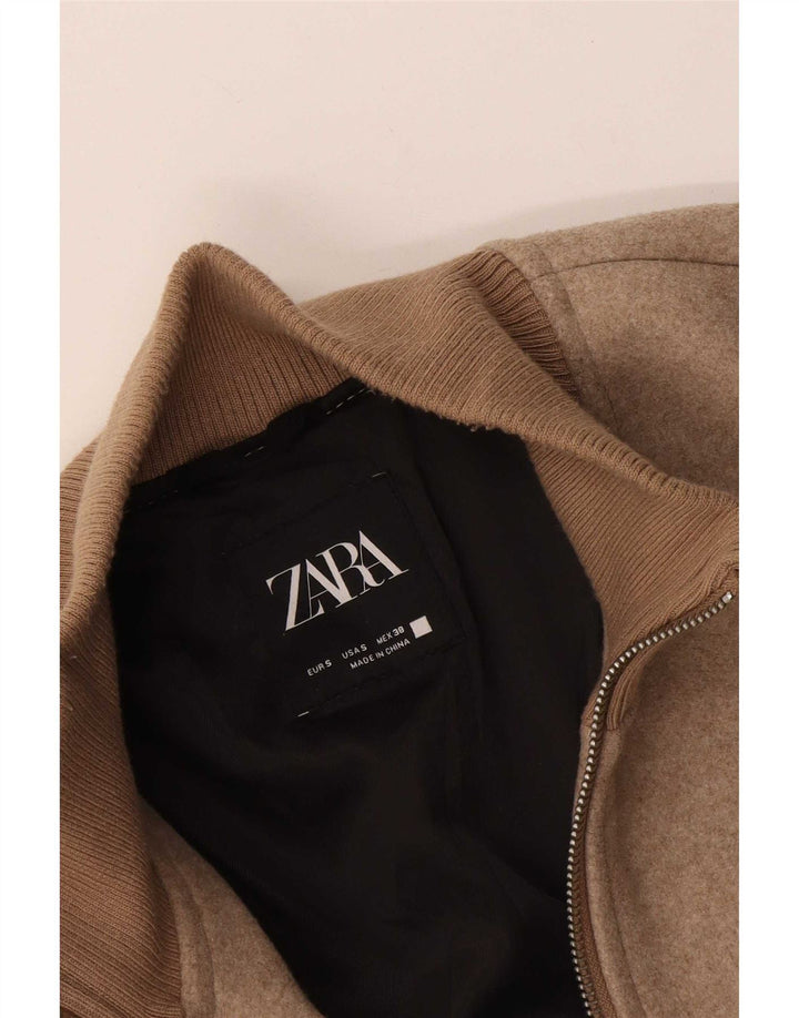 Bomber pentru bărbați Zara UK 36 Mic Bej