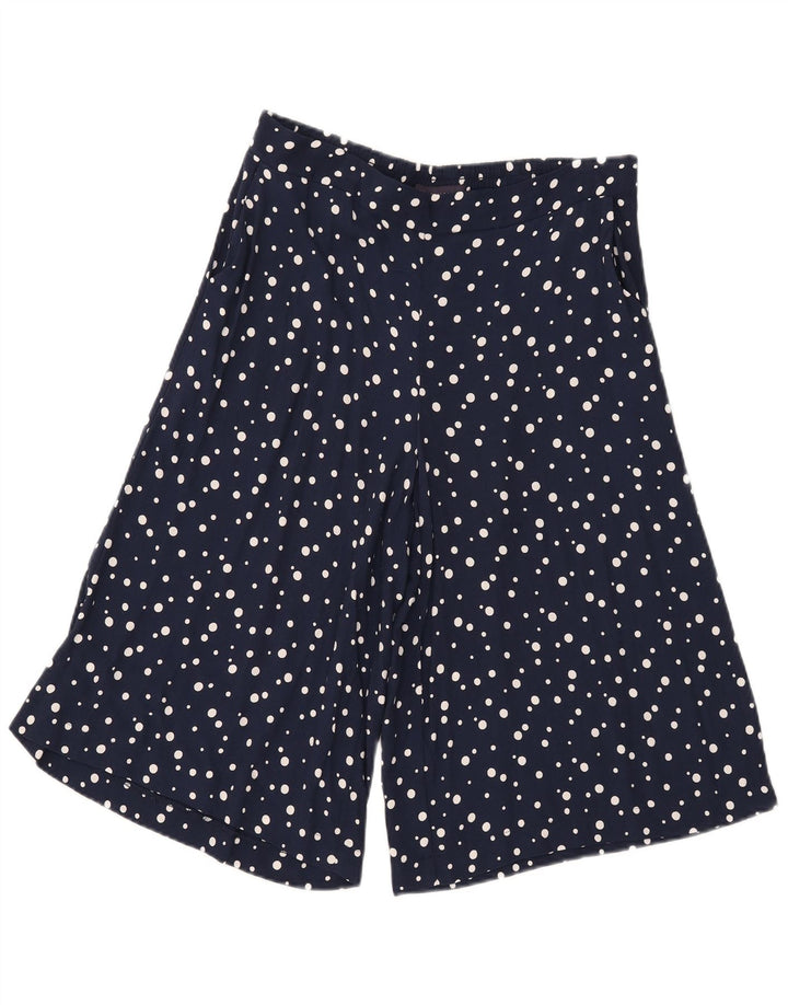 Bermude pentru femei Marks & Spencer UK 12 Medium W32 Bleumarin pete