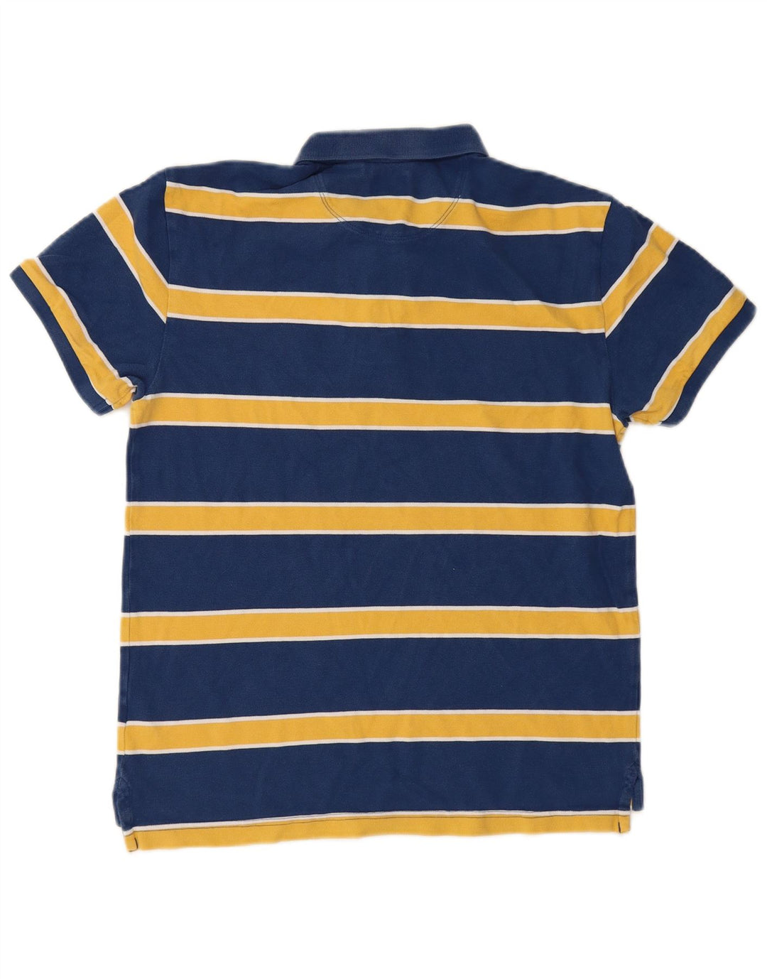 Cămașă polo Levi's pentru bărbați, bumbac cu dungi albastru bleumarin mediu