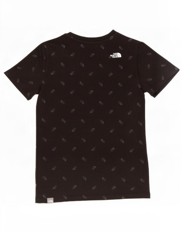 Tricou grafic pentru băieți The North Face Top 14-15 ani XL bumbac negru