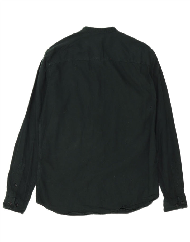 Cămașă Jack & Jones Slim Fit pentru bărbați, mărimea 40, bumbac mediu negru