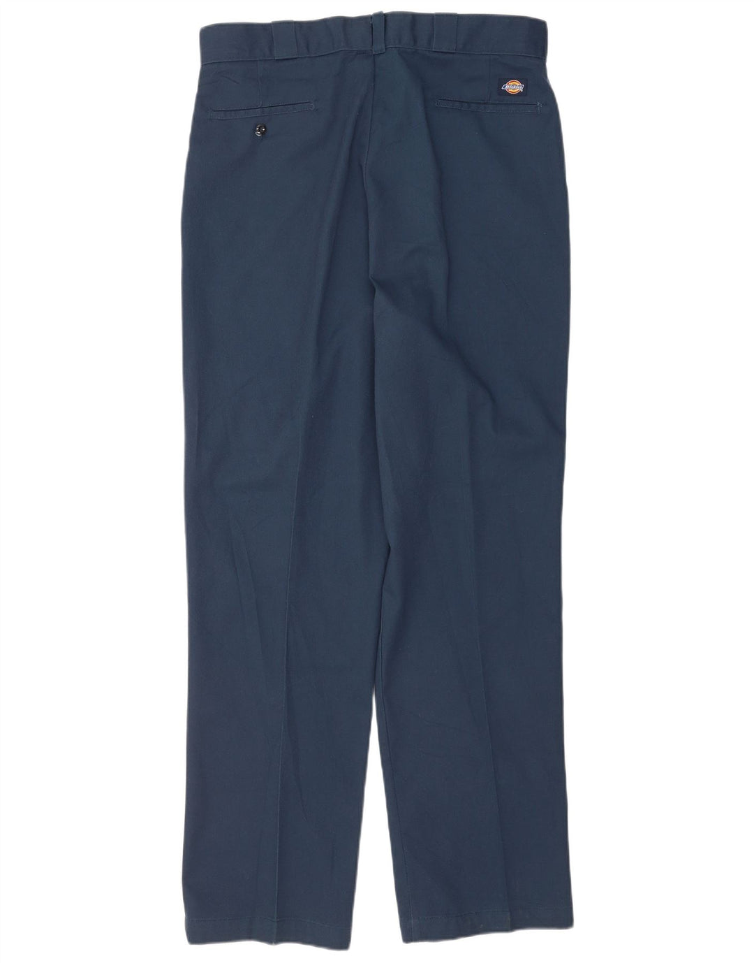Pantaloni chino drepți pentru bărbați Dickies L38 L34 Poliester bleumarin