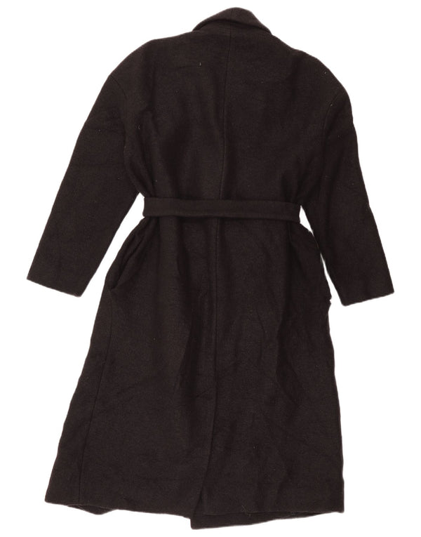 Cos Womens Overcoat EU 34 XS Black Wool