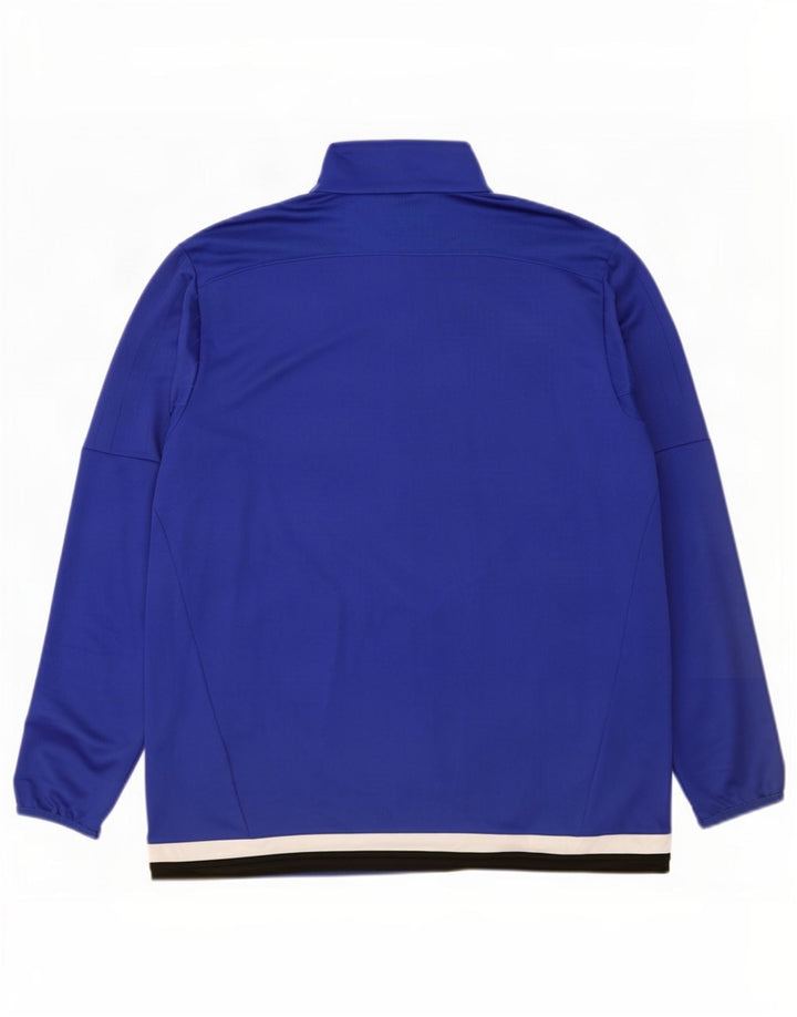 Adidas Mens Climacool Trening Top Jacket Large Blue Polyester