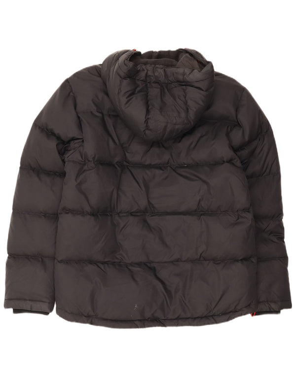 Jachetă căptușită cu glugă pentru bărbați Mountain Warehouse UK 38 Medium Black Nylon