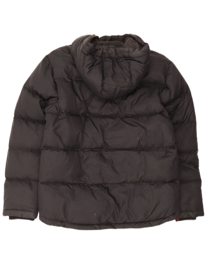 Jachetă căptușită cu glugă pentru bărbați Mountain Warehouse UK 38 Medium Black Nylon