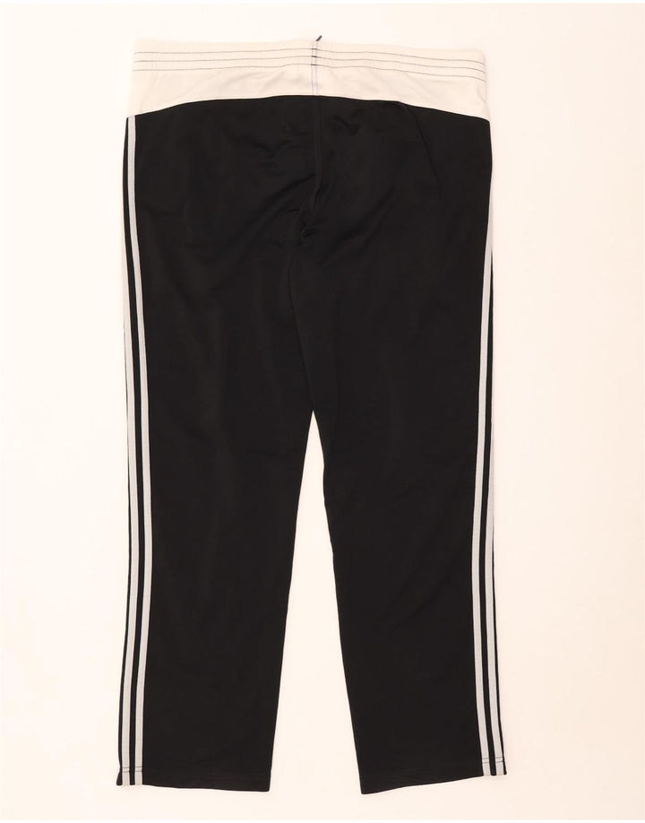 Pantaloni de trening Adidas pentru bărbați UK 40/42 Medium Black Colorblock Poliester