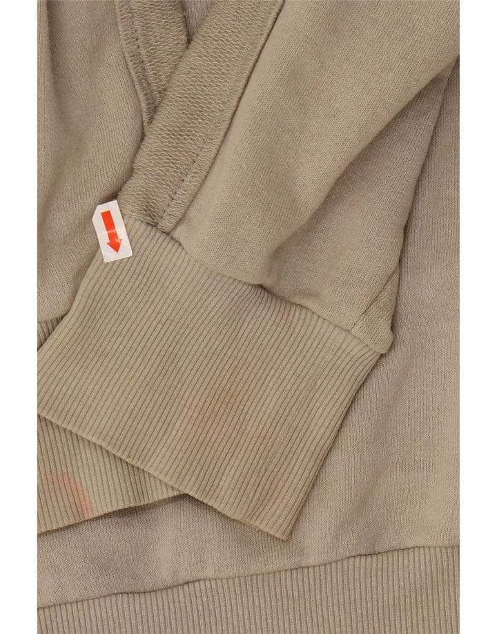 Pulover cu glugă cu grafic PUMA pentru bărbați, bumbac mare, gri