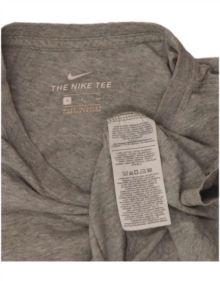 Tricou pentru bărbați Nike Top mic, gri, pete din bumbac