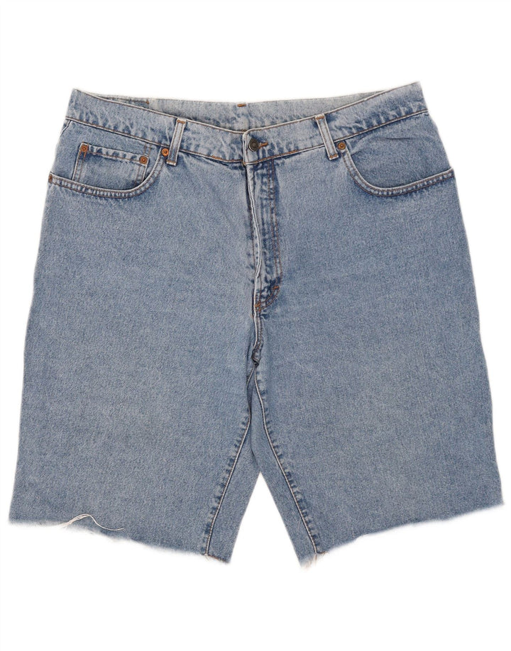 Pantaloni scurți din denim pentru bărbați Casucci W36, mare, albastru, bumbac