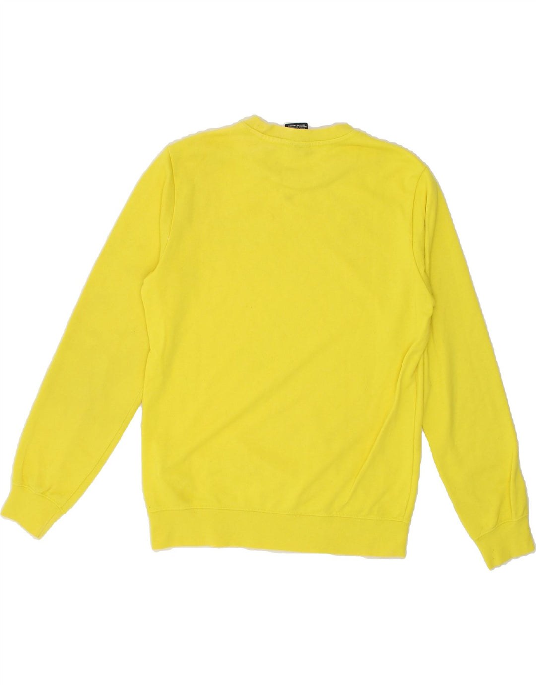 CHAMPION Boys Graphic Sweatshirt Jumper 13-14 Years Yellow Polyester Vintage Champion and Second-Hand Champion from Messina Hembry 