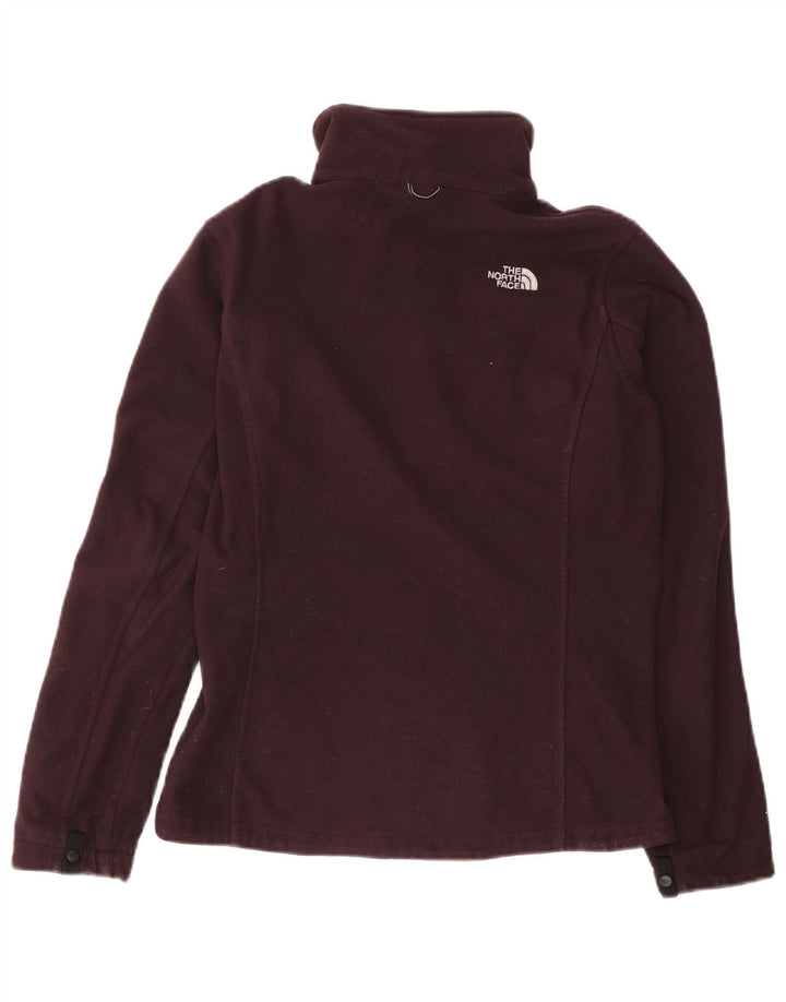 THE NORTH FACE Jachetă pentru femei Liner Fleece UK 10 Small Burgundy Poliester