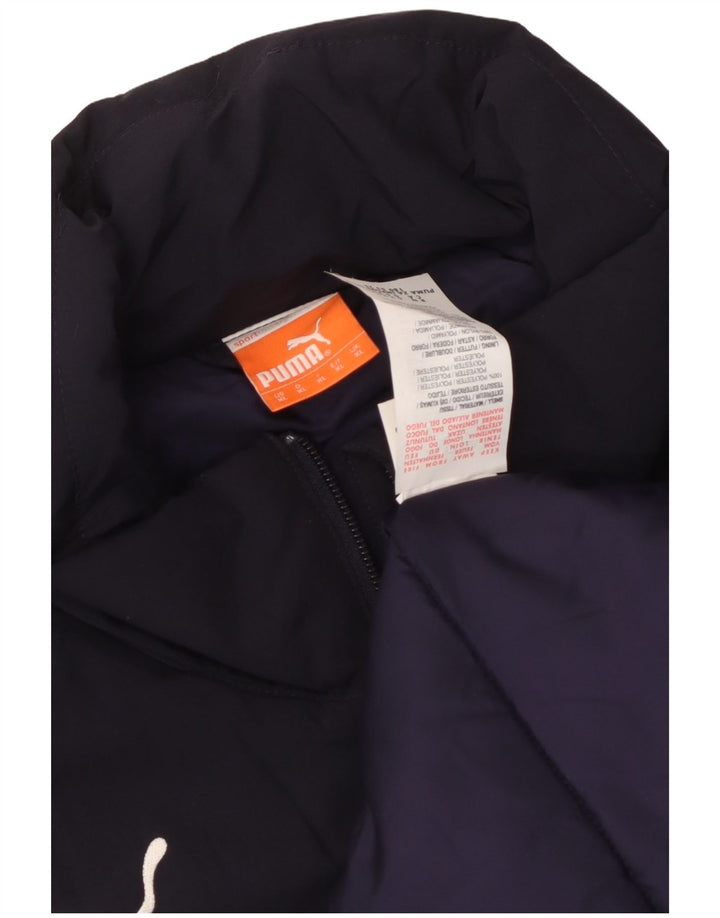 Jachetă pentru bărbați Puma Graphic Windbreaker UK 42 XL Bleumarin Poliester