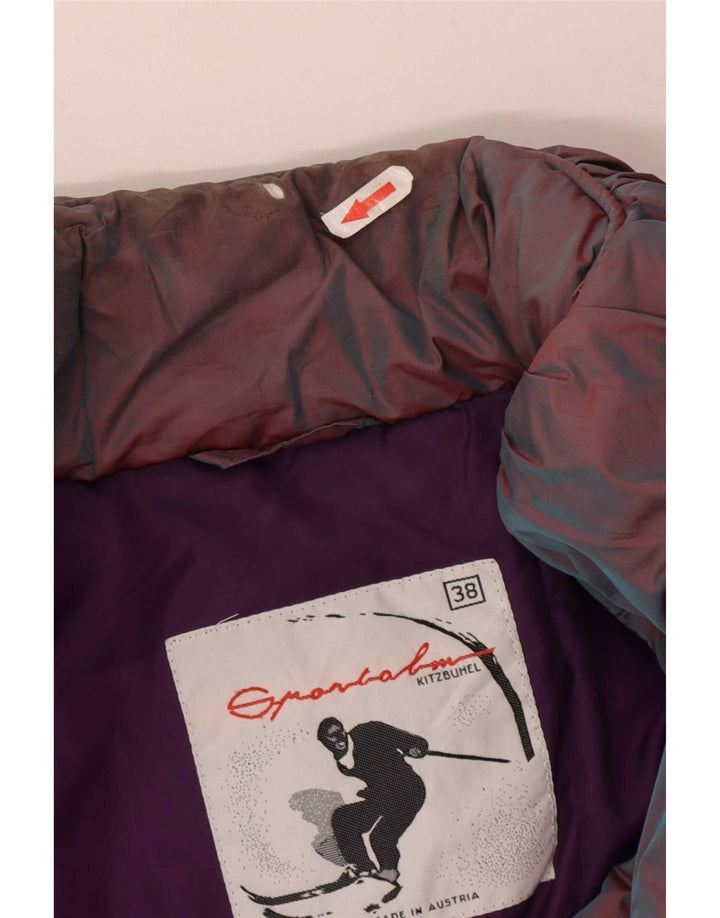 Sportalm Jachetă de schi supradimensionată pentru femei EU 38 Poliester Burgundy mediu