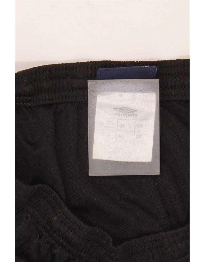 Pantaloni scurți sport Umbro pentru bărbați UK 38/40 2XL poliester negru