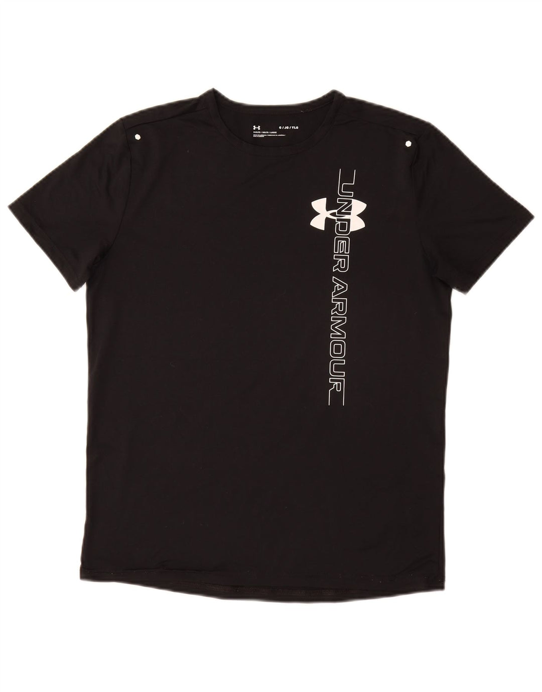 UNDER ARMOUR Tricou grafic largi pentru băieți Top 11-12 ani mare negru