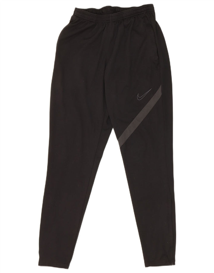 Pantaloni de trening Nike Dri Fit pentru bărbați, negru mediu, poliester bloc de culoare