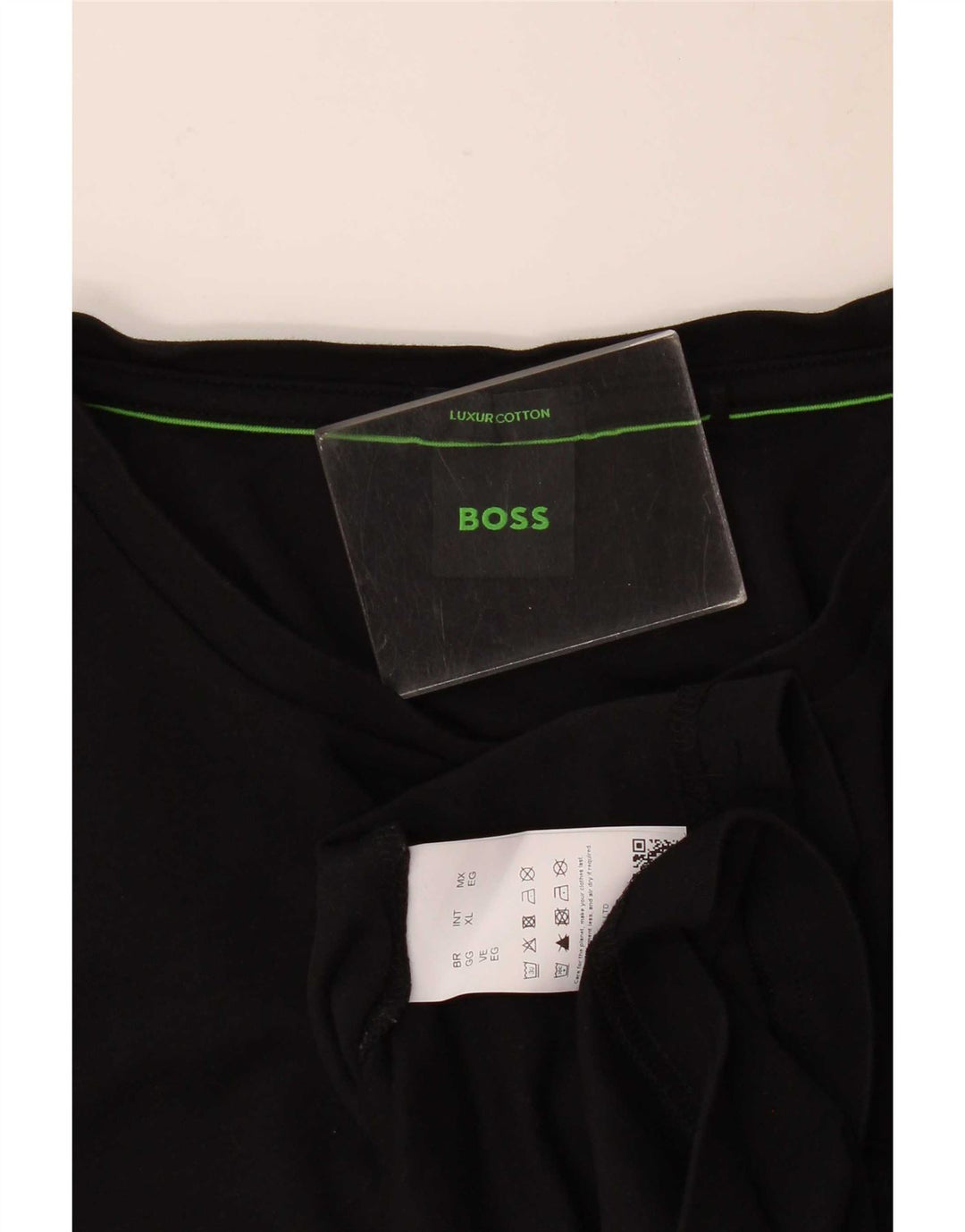 Tricou pentru bărbați Hugo Boss Top XL bumbac negru