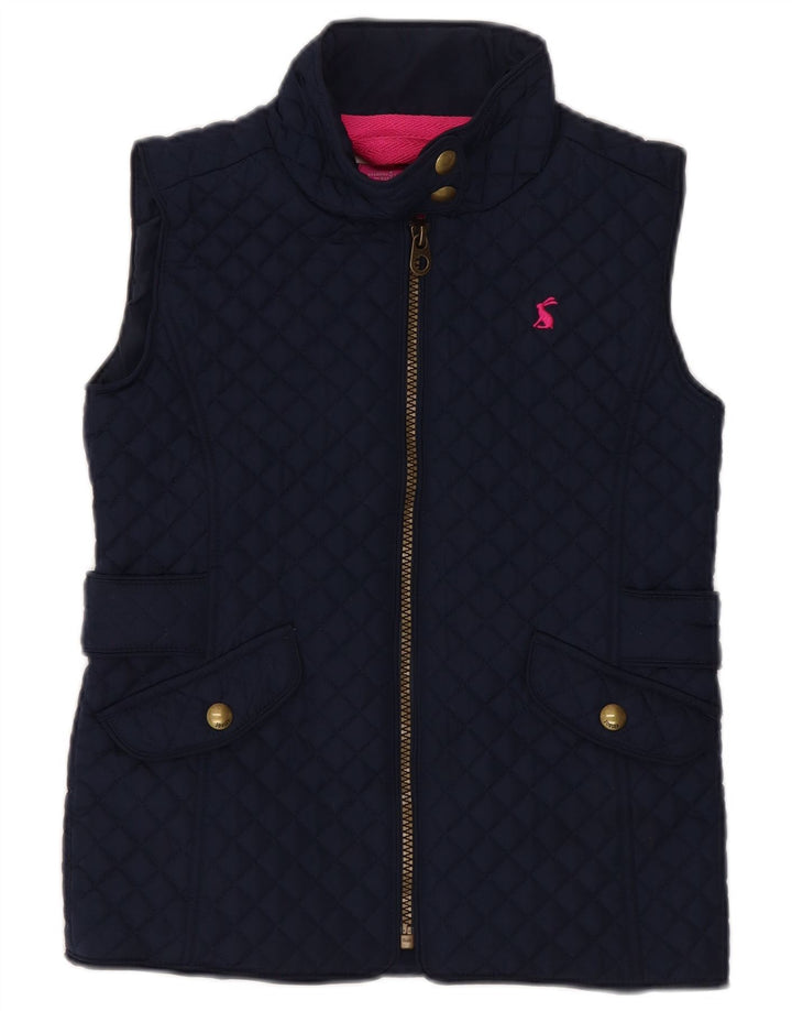 Gilet matlasat Joules Fete 7-8 ani Poliester bleumarin