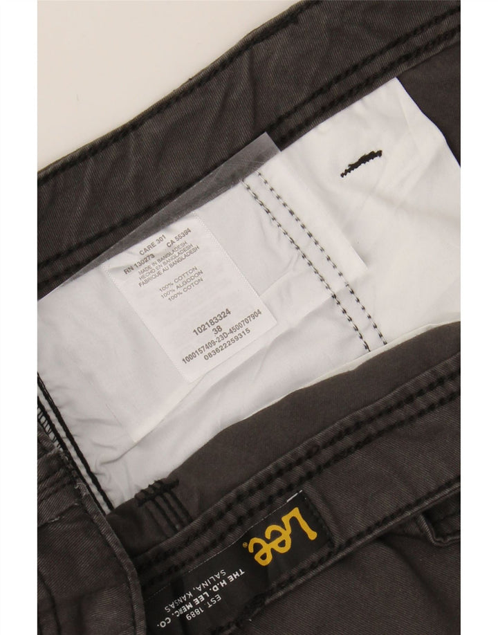 LEE Mens Cargo Shorts W38 XL Grey Cotton Vintage Lee and Second-Hand Lee from Messina Hembry 