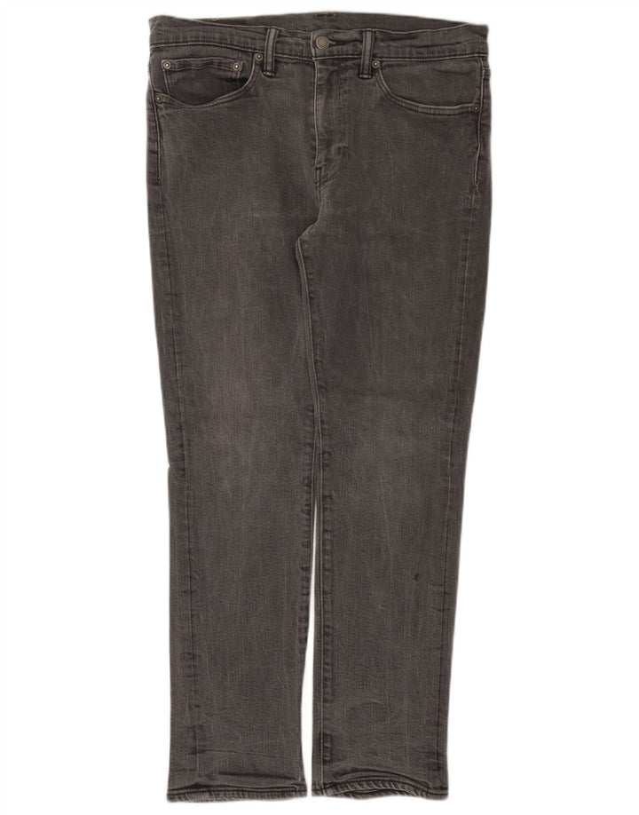 Blugi slim pentru bărbați Levi's W34 L30 bumbac gri