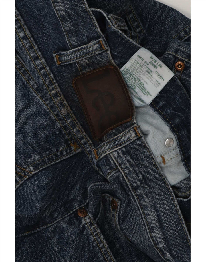 Blugi pentru bărbați Lee Denver Bootcut W38 L29, bumbac bleumarin