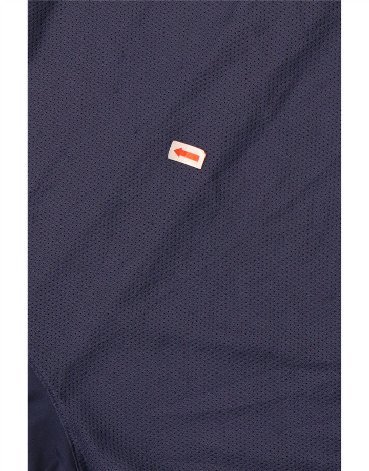 Tricou pentru bărbați Nike Dri Fit Top mare din poliester bleumarin