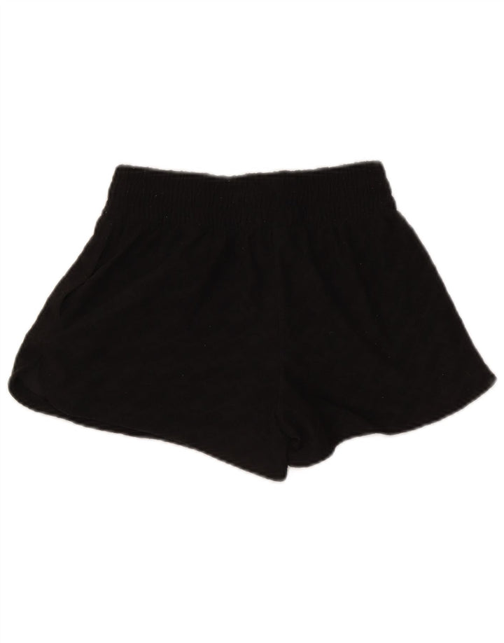 Pantaloni scurti sport Puma pentru femei UK 10 Small Negru Poliester