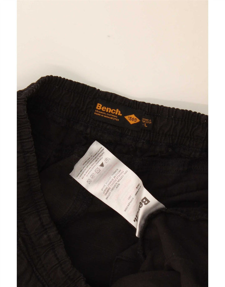 Bench Joggeri pentru bărbați Pantaloni cargo mari W34 L30 Negru