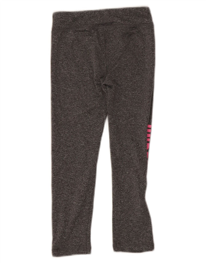 Jambiere grafice pentru fete Under Armour 4-5 ani, gri pete
