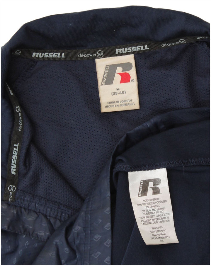 Jachetă de trening pentru bărbați RUSSELL ATHLETIC UK 38/40 Medium Bleumarin