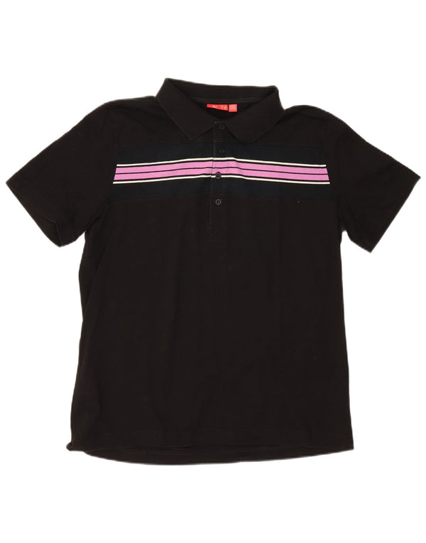 Tricou polo Puma pentru bărbați, mare, negru, bumbac
