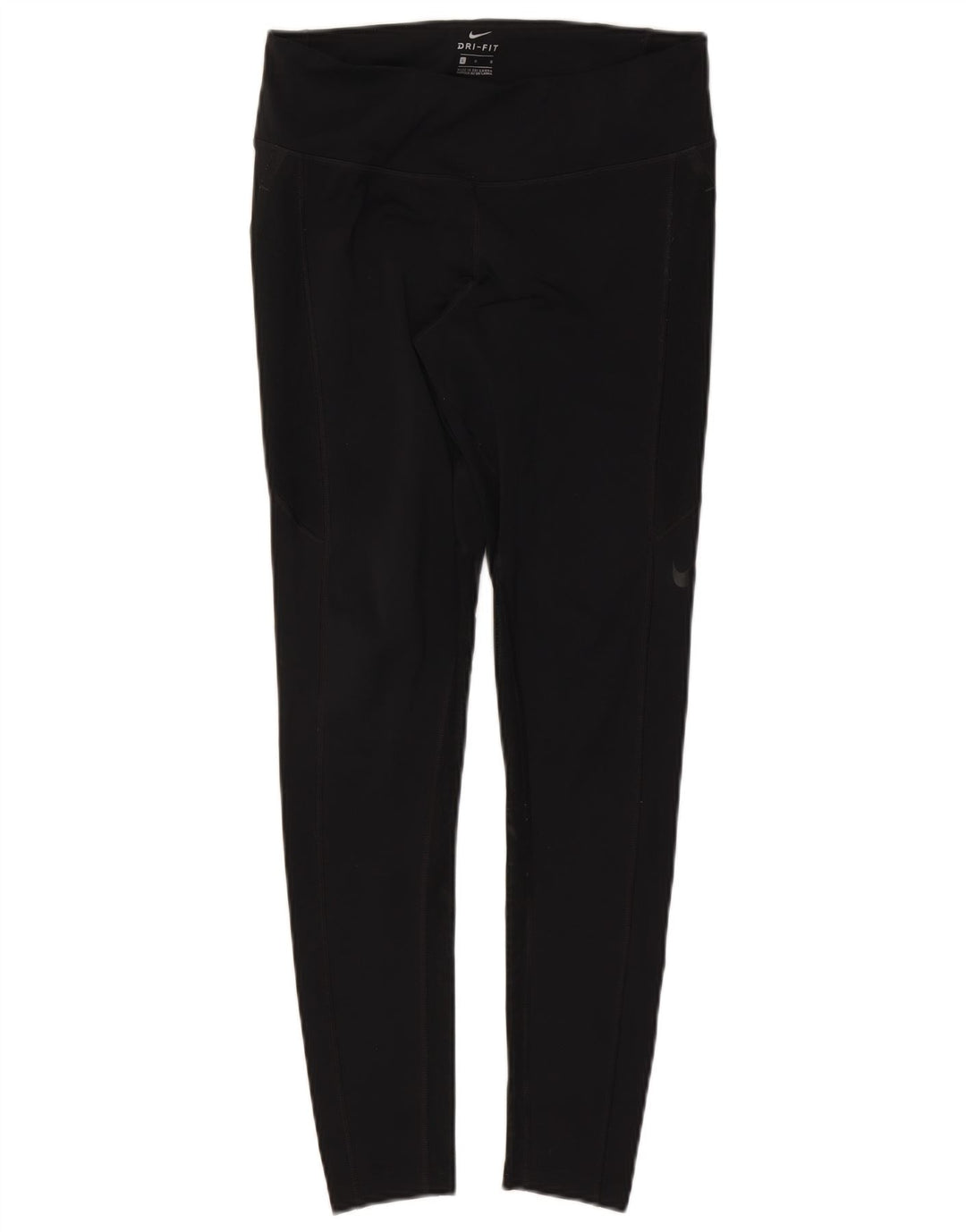 Leggings Nike Dri Fit pentru femei UK 14, mare, negru, poliester