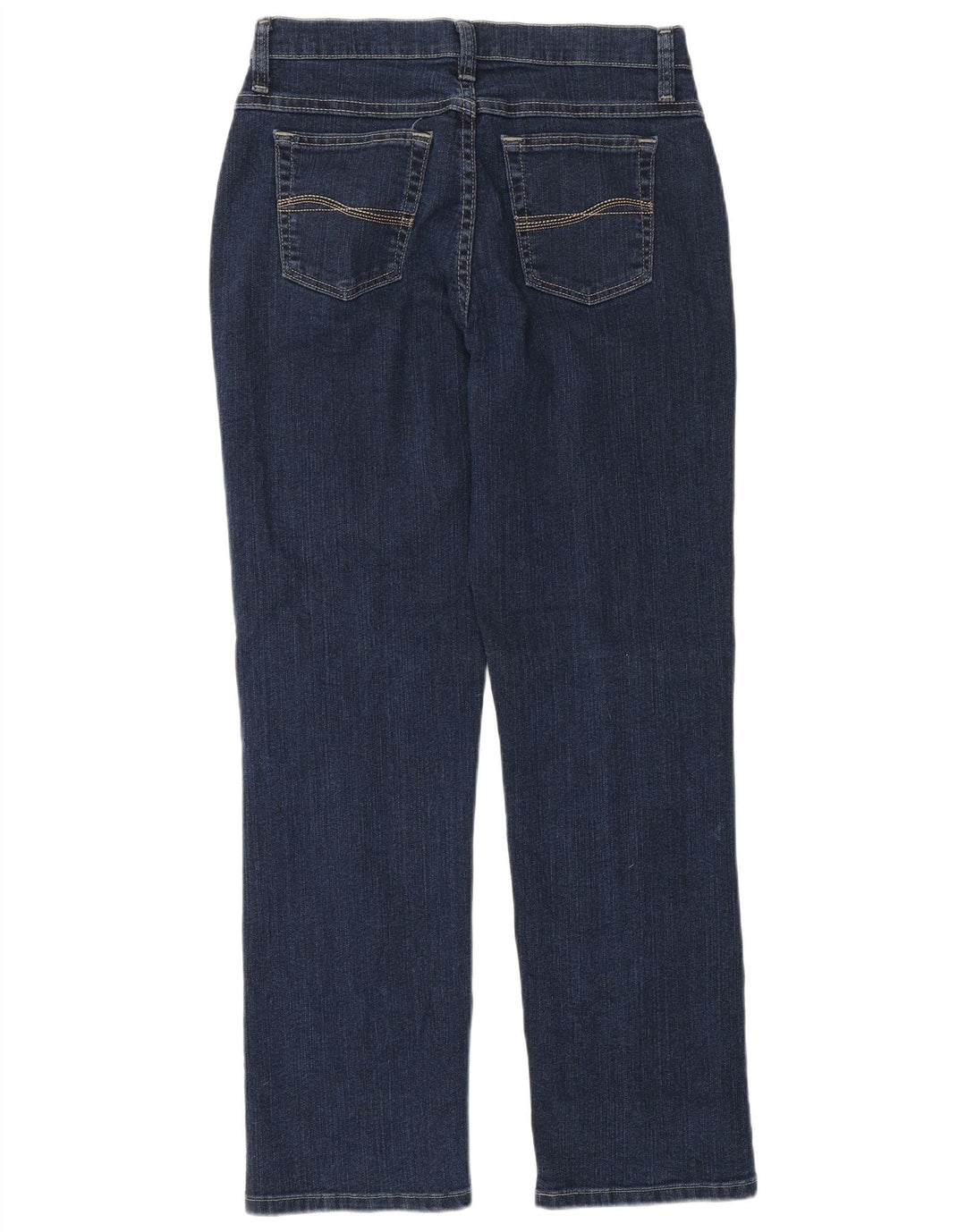 Blugi drepti pentru femei Lee US 8 Medium W28 L30 Bumbac bleumarin