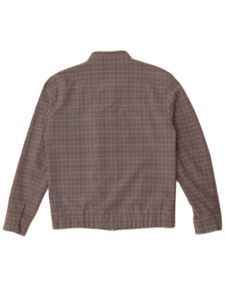 Jachetă Bomber pentru bărbați Primark UK 38 Medium Grey Check Poliester