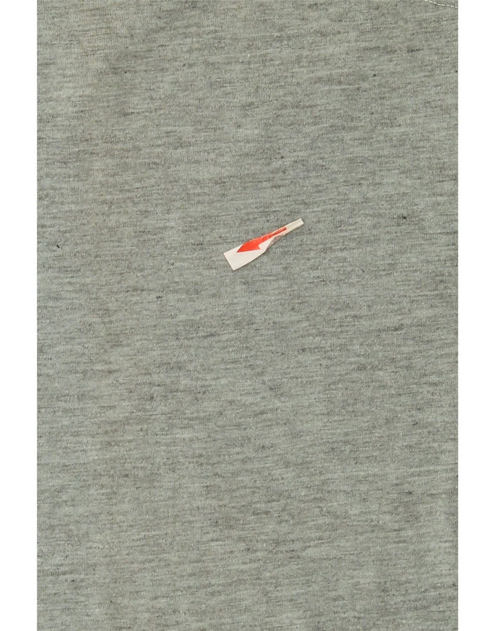 Tricou Vintage pentru bărbați Top mare, gri cu pete