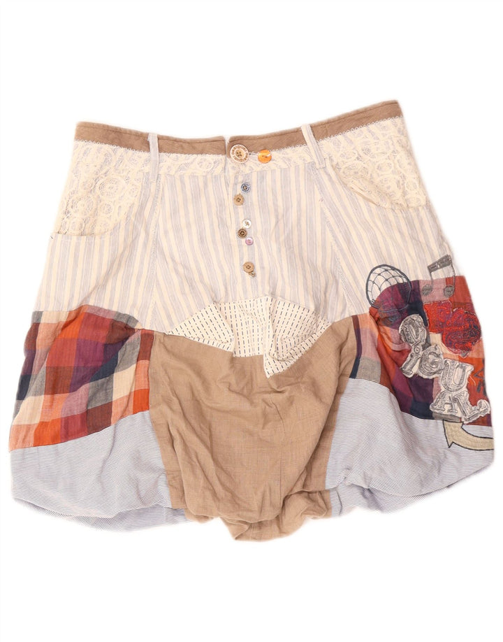 Fusta Bubble pentru femei DESIGUAL EU 36 Small W30 Patchwork multicolor