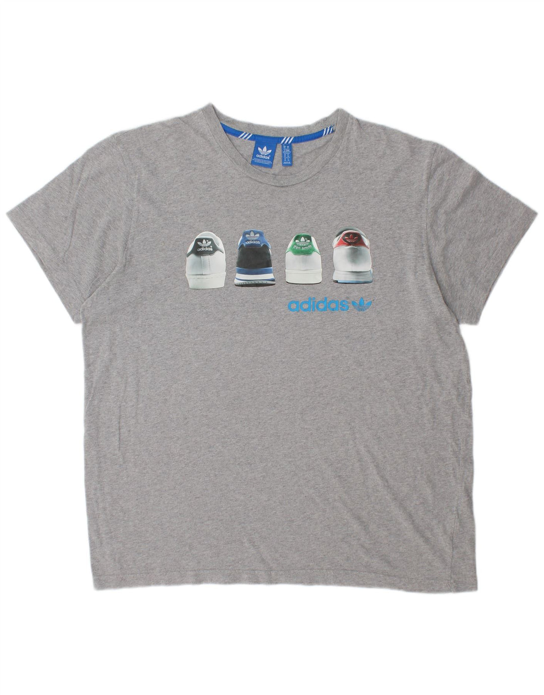 Tricou grafic pentru bărbați ADIDAS Top XL gri