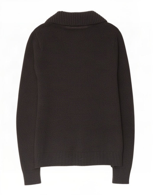 Pulover cardigan Jack & Jones pentru bărbați, bumbac, gri mic