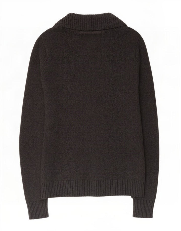 Pulover cardigan Jack & Jones pentru bărbați, bumbac, gri mic