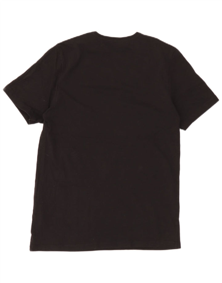 Tricou pentru bărbați Hugo Boss Top mediu din bumbac negru
