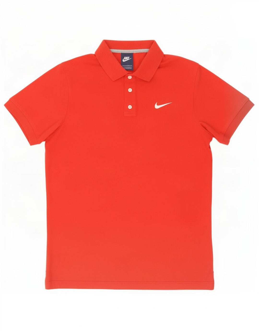 Tricou polo pentru bărbați din bumbac roșu mare