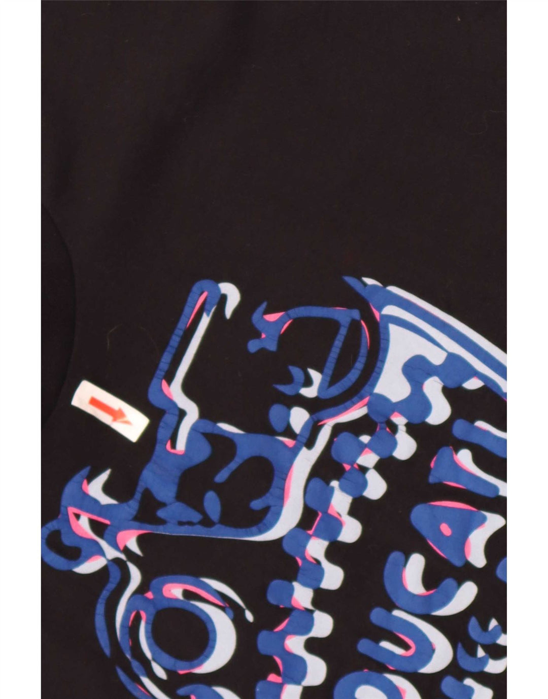 Tricou grafic pentru femei Ducati Top UK 12 Medium Black Bumbac