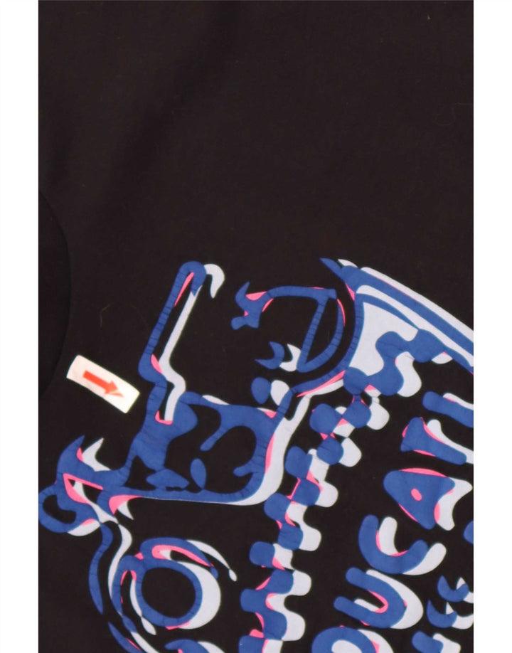 Tricou grafic pentru femei Ducati Top UK 12 Medium Black Bumbac