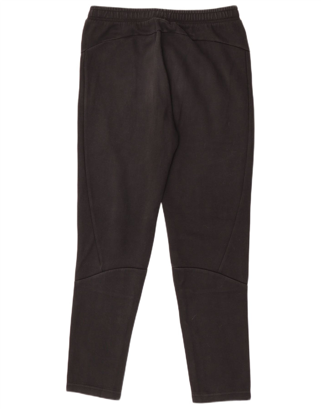 Pantaloni de trening Puma pentru bărbați, bumbac mediu negru