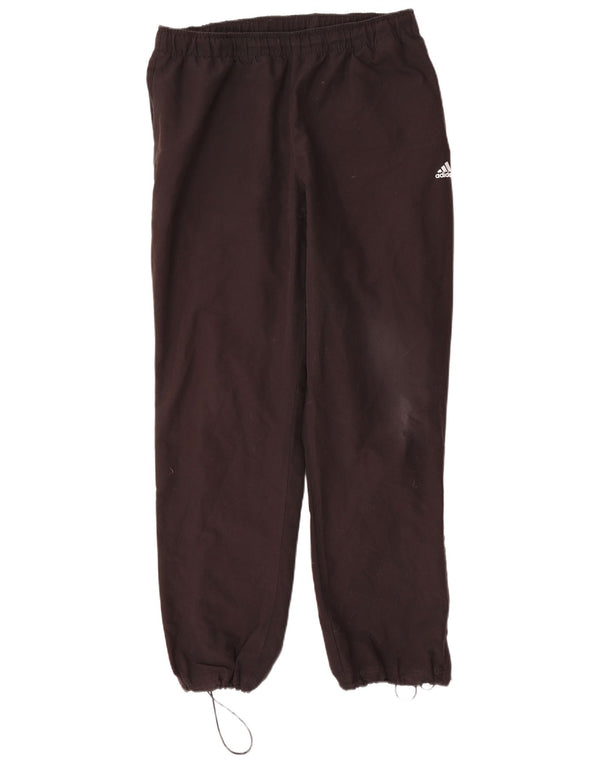 Pantaloni de trening pentru bărbați ADIDAS Pantaloni de jogging, mari, negru, poliester