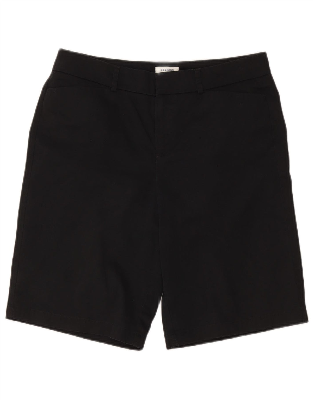 Pantaloni scurți casual pentru bărbați Dockers Ideal Fit W32, bumbac mediu negru
