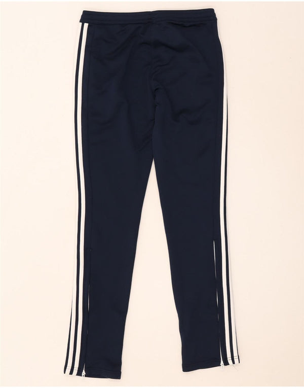 Pantaloni de trening Adidas Climalite pentru femei UK 8/10 Small Bleumarin