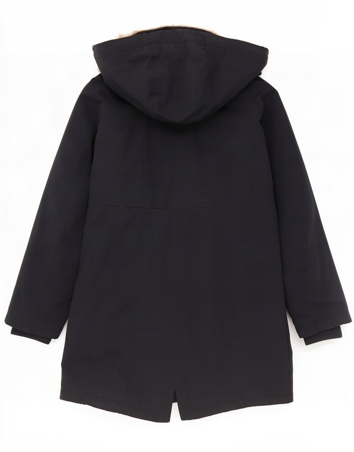 Jachetă parka cu glugă Kangol pentru femei UK 8 Small Bleumarin
