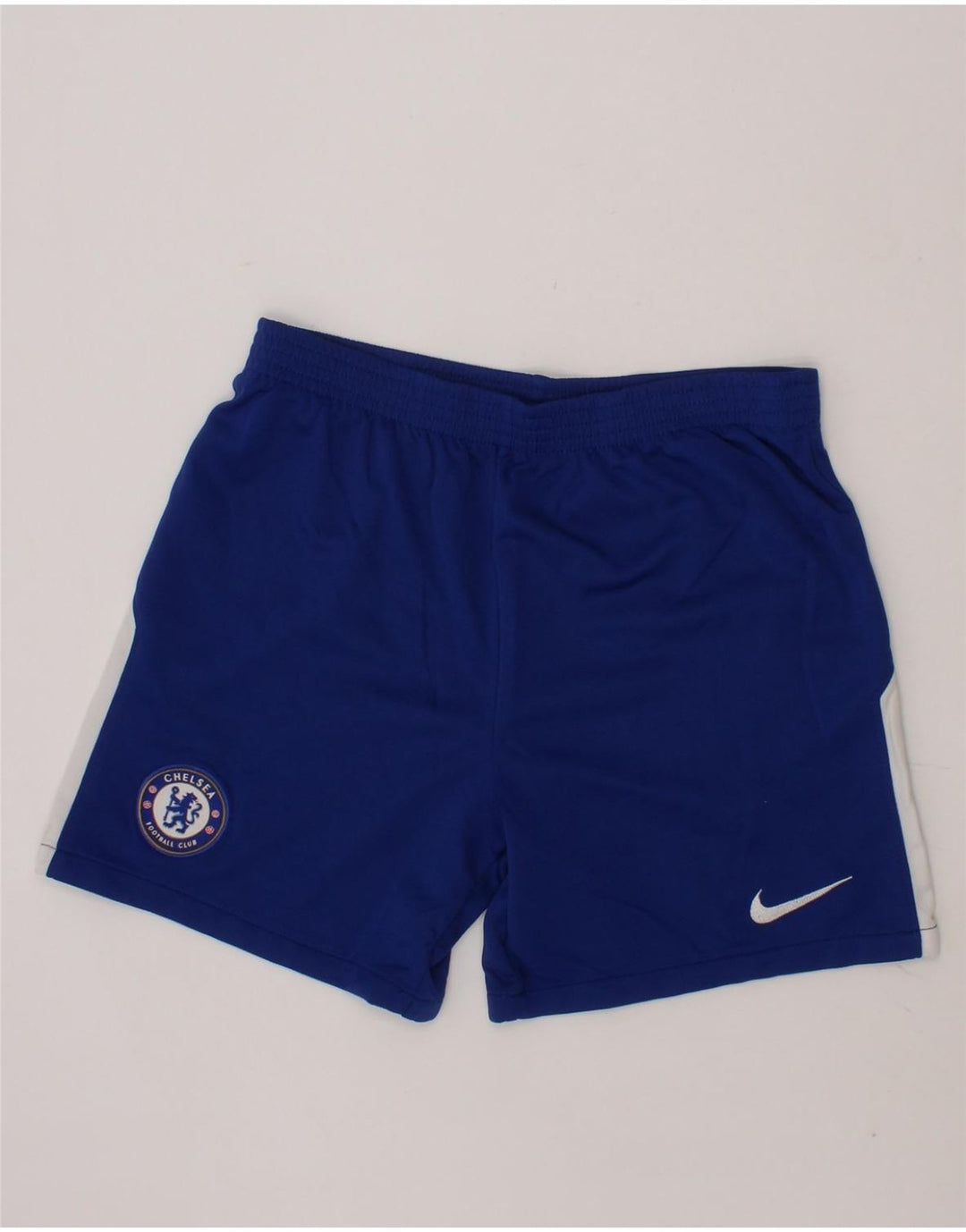 NIKE Boys Sport Shorts 7-8 Years XL Blue Polyester Vintage Nike and Second-Hand Nike from Messina Hembry 
